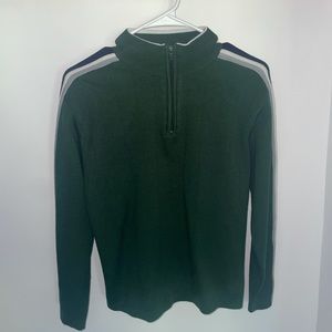 Green chunky zip Up